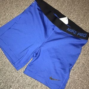 Nike pro long shorts